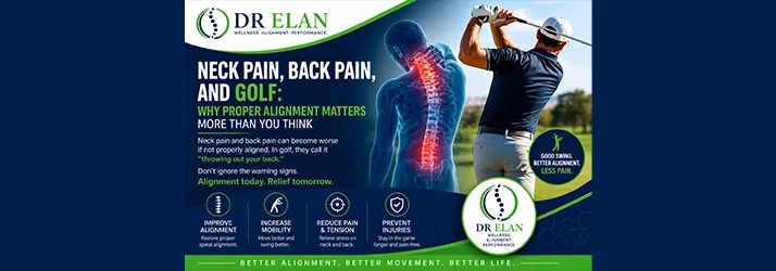 Neck Pain, Back Pain, and Golf in Delray Beach FL: Why Proper Alignment Matters More Than You Think
